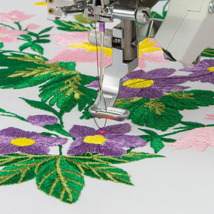 Pied à broder "PM" avec pointeur laser Pied à broder "PM" avec pointeur laser