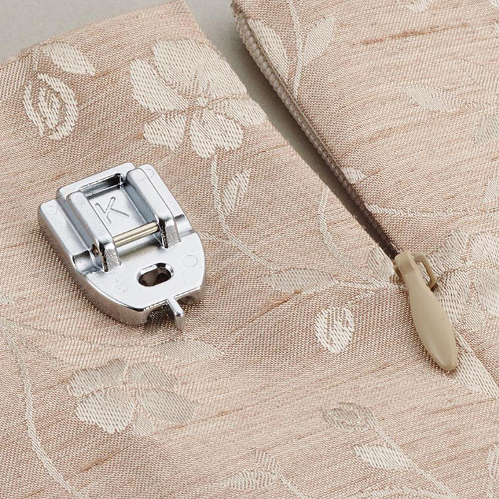 Pied fermeture glissière invisible F080 Pied fermeture glissière invisible F080