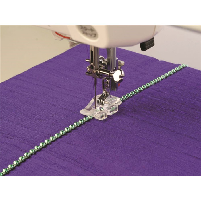 Pied passepoil, perles 4mm Pied passepoil, perles 4mm