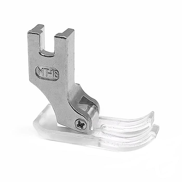 Pied presseur industriel transparent 18 Pied presseur industriel transparent 18