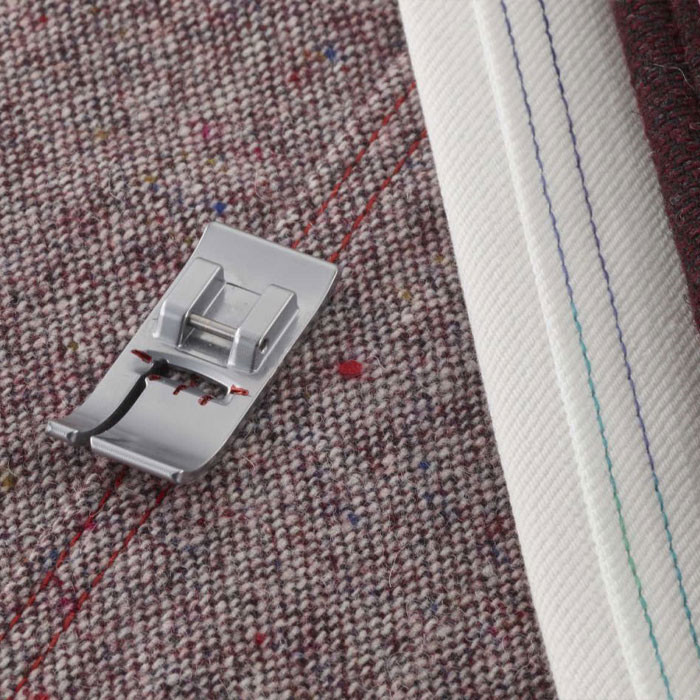 Pied surpiqûre double niveau Gauche F082 Pied surpiqûre double niveau Gauche F082