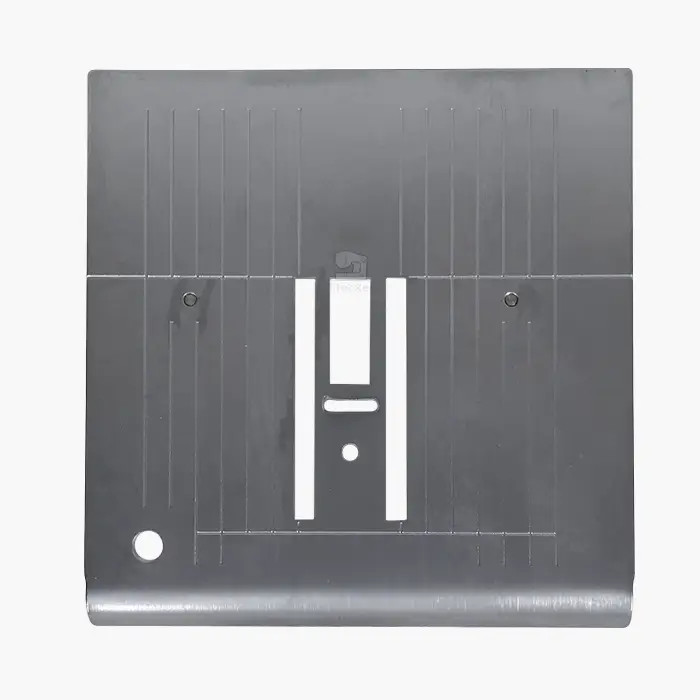 Plaque à aiguille zigzag 5,5mm graduée en mm Bernina Plaque à aiguille zigzag 5,5mm graduée en mm Bernina