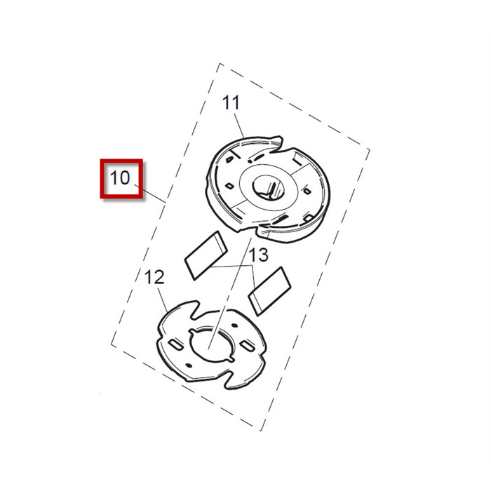 Support filinage canette BROTHER Support filinage canette BROTHER