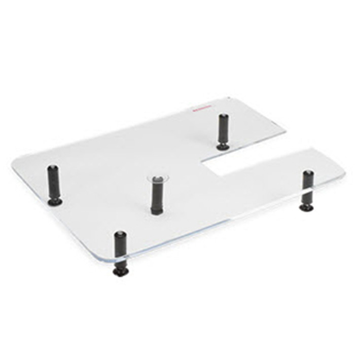 Table d'extension transparente quilt Bernina Série 1, 2 & 3 Table d'extension transparente quilt Bernina Série 1, 2 & 3