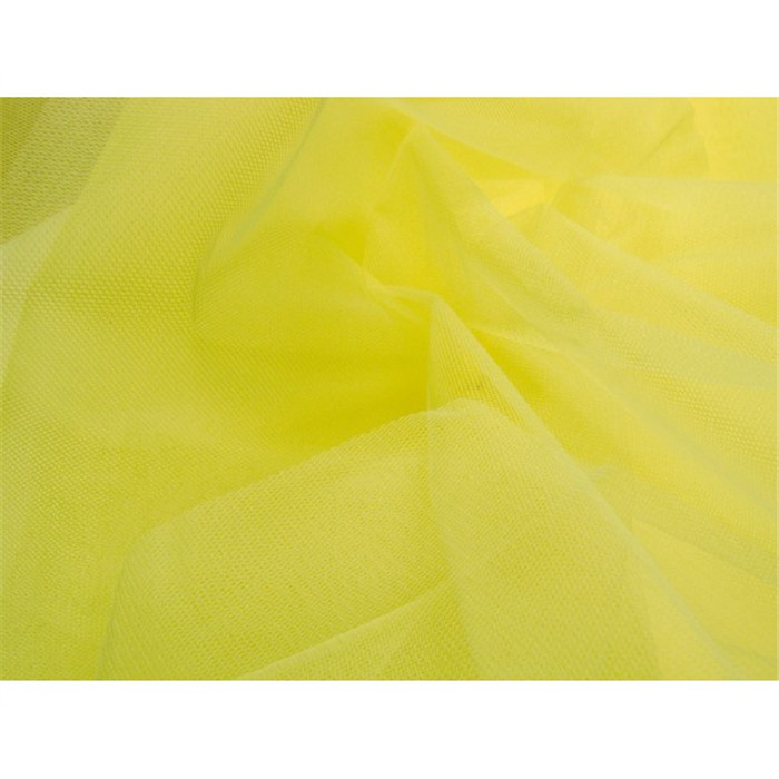 Tulle 137cm Jaune au mètre Tulle 137cm Jaune au mètre
