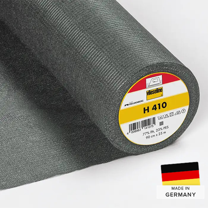 Vlieseline H410 90cm grise au mètre Vlieseline H410 90cm grise au mètre