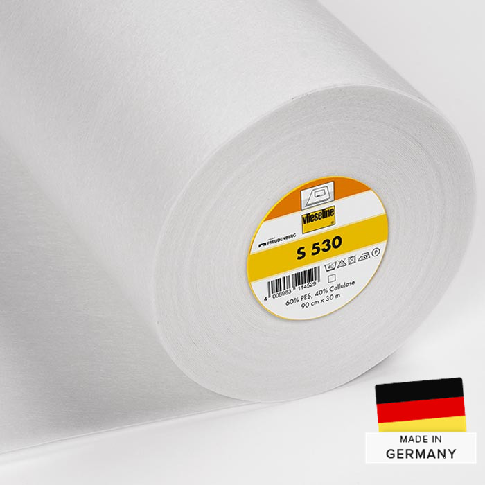 Vlieseline S530 entoilage fort, thermocollant 90cm au mètre Vlieseline S530 entoilage fort, thermocollant 90cm au mètre